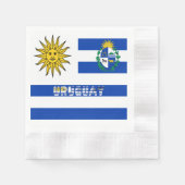 Serviette En Papier Armoiries de l'Uruguay (Devant)