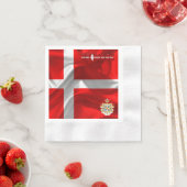 Serviette En Papier Armoiries du Danemark (En situation)