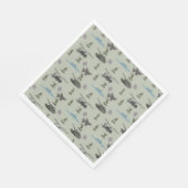 Serviette En Papier Army Military Camouflage Green Camo Birthday (Coin)