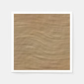 Serviette En Papier Arrière - plan naturel Tan Sandstone Look (Devant)