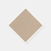 Serviette En Papier Arrière - plan papier Kraft Brown imprimé (Coin)