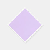 Serviette En Papier Arrière - plan Plain Lilac (Coin)