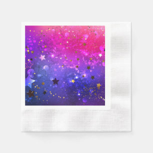 Serviette En Papier Arrière - plan rose brillant