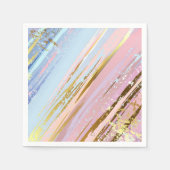 Serviette En Papier Arrière - plan rose texturé (Devant)