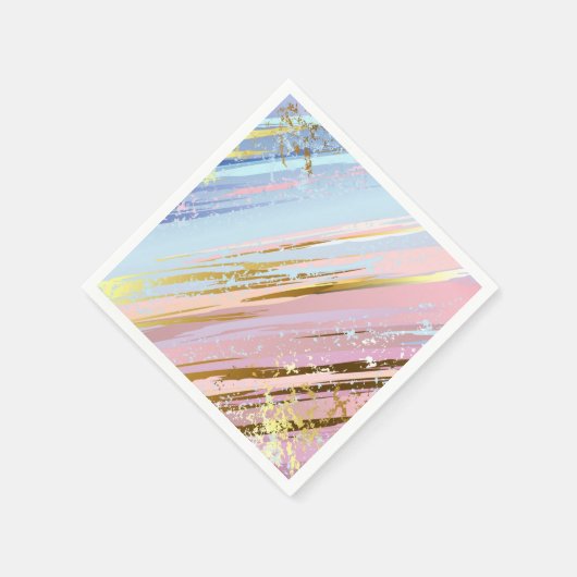 Serviette En Papier Arrière - plan rose texturé (Coin)