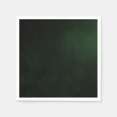 Serviette En Papier Arrière - plan vert personnalisé foncé (Devant)