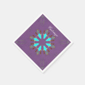 Serviette En Papier Arrowhead plumes pow-wow motif Thunder_Cove (Coin)