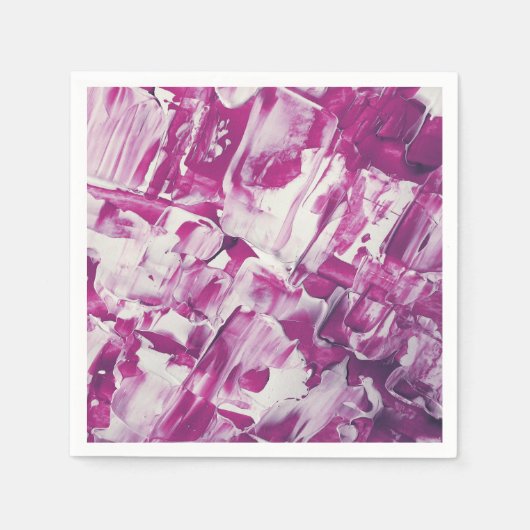 Serviette En Papier Art abstrait (Devant)
