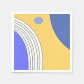 Serviette En Papier art abstrait moderne (Devant)