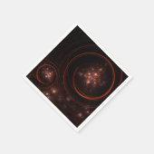 Serviette En Papier Art Abstrait Starlight (Coin)