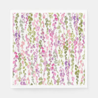 Art aquarelle de vigne florale Belle Sud