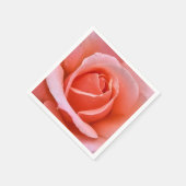 Serviette En Papier Art botanique romantique Rose Imprimer (Coin)