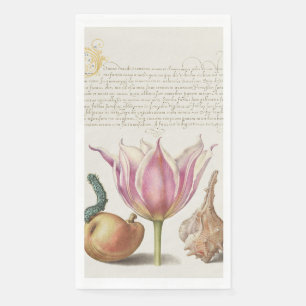 Serviette En Papier Art de calligraphie de la Renaissance Fleur de tul