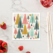 Serviette En Papier Art de Noël Art Plante One Little Christmas Tree (En situation)