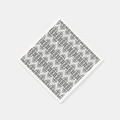 Serviette En Papier Art déco (Coin)