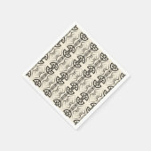 Serviette En Papier Art Déco (Coin)