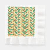 Serviette En Papier Art déco Escalade Cépages de fraises (Devant)