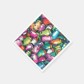 Serviette En Papier Art graffiti (Coin)