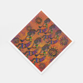 Serviette En Papier Art Kokopelli  (Coin)