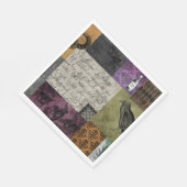 Serviette En Papier Art médiéval d'Halloween gothique Éffrayant apothe (Coin)