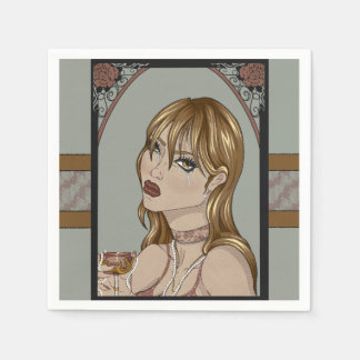 Serviette En Papier Art nouveau