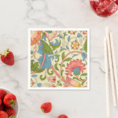 Serviette En Papier Art nouveau lodden pattern - William Morris (En situation)