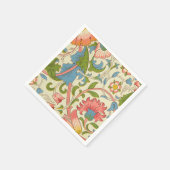 Serviette En Papier Art nouveau lodden pattern - William Morris (Coin)