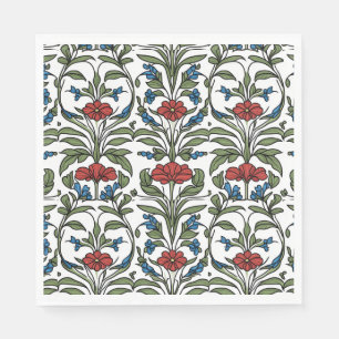 Serviette En Papier Art Nouveau Lotus