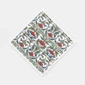 Serviette En Papier Art Nouveau Lotus (Coin)