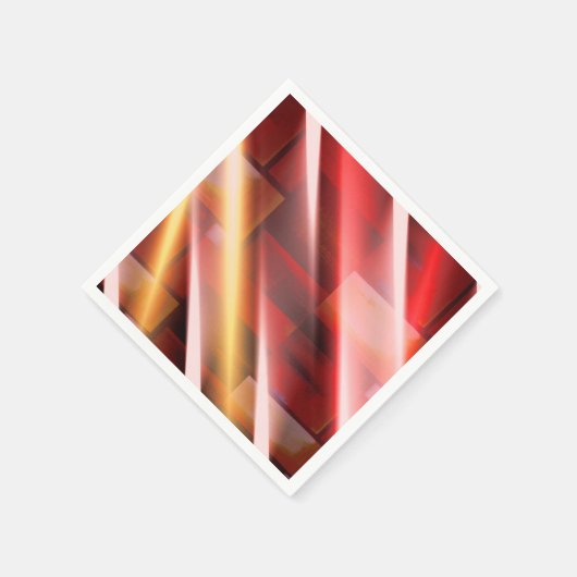 Serviette En Papier Art numérique Art déco moderne Abstrait (Coin)