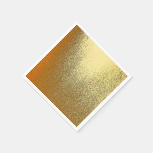 Serviette En Papier Art Or brillant (Coin)