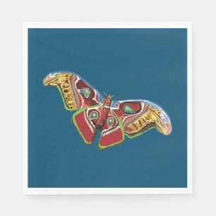 Serviette En Papier Art papillon