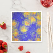 Serviette En Papier Art Popcorn (En situation)
