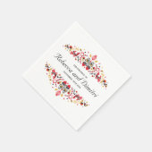 Serviette En Papier Art populaire russe Khokhloma mariage élégant (Coin)