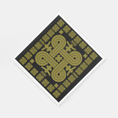 Serviette En Papier Art Sisu finlandais (Coin)