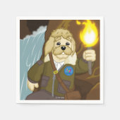 Serviette En Papier Arte Fact Va Explorer (Devant)