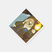 Serviette En Papier Arte Fact Va Explorer (Coin)