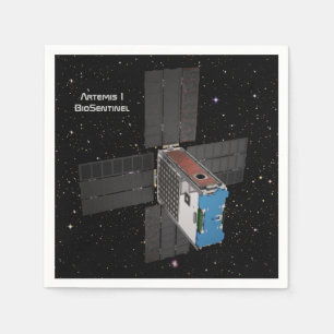 Serviette En Papier Artemis BioSentinel CubeSat