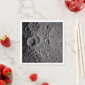 Serviette En Papier Artemis II Lunar Craters (En situation)