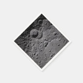 Serviette En Papier Artemis II Lunar Craters (Coin)