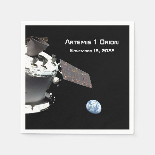 Serviette En Papier Artemis Orion Marbre bleu marine (Devant)