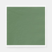 Serviette En Papier Artichoke vert (couleur solide) (Devant)