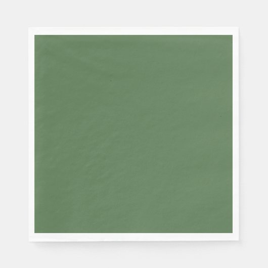 Serviette En Papier Artichoke vert (couleur solide) (Devant)