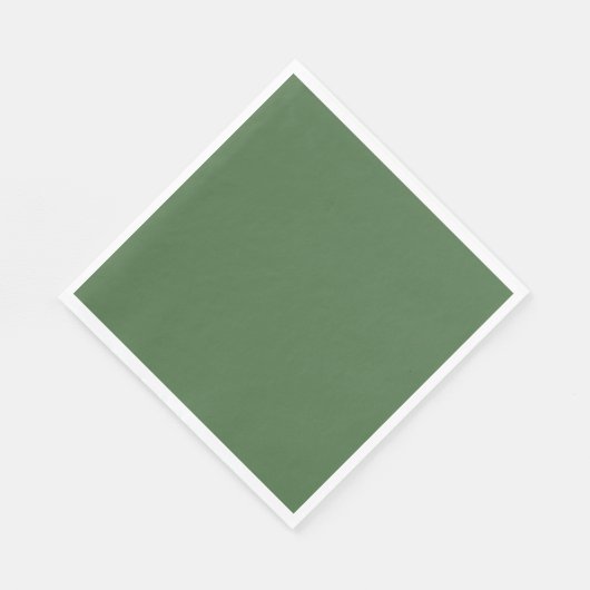 Serviette En Papier Artichoke vert (couleur solide) (Coin)