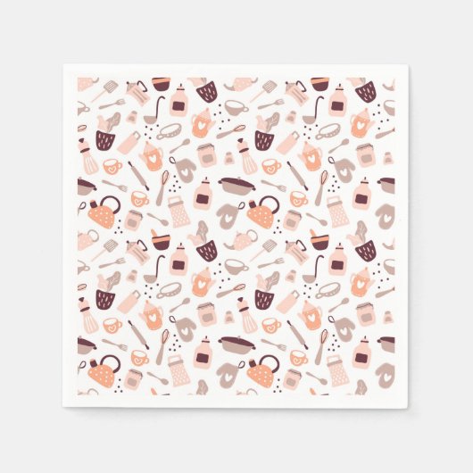 Serviette En Papier Articles de première nécessité (Devant)