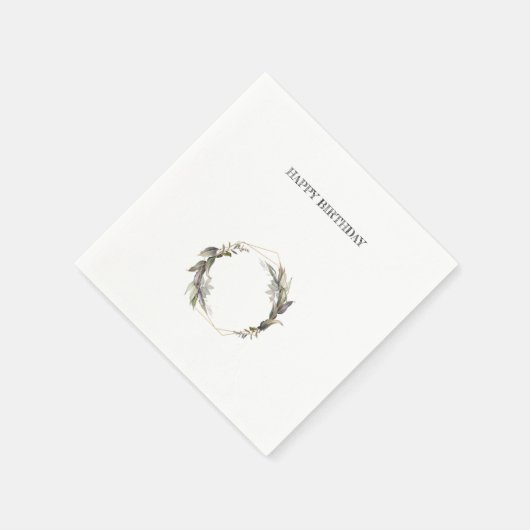 Serviette En Papier Articles de table Anniversaire Articles de table (Coin)