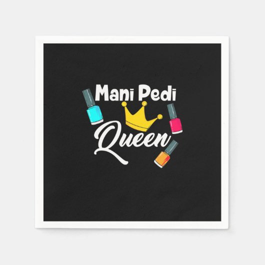 Serviette En Papier Artiste Queen Nail (Devant)
