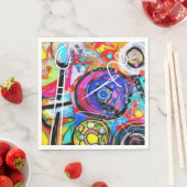 Serviette En Papier Arts et artisanat (En situation)