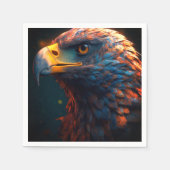 Serviette En Papier Artsy Bird (Devant)