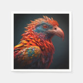 Serviette En Papier Artsy Bird (Devant)